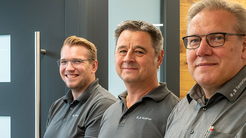 Geschäftsleitung von B+B Fensterbau und DeinFenster.ch