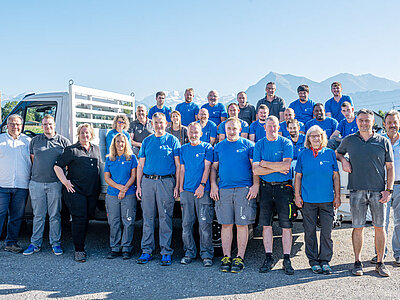 Wir können auch schnell! Das Team von B+B Fensterbau und DeinFenster.ch