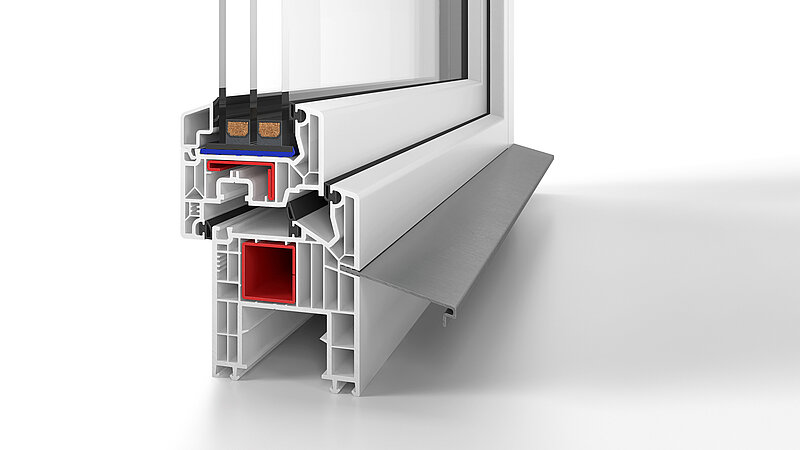 Hochmodernes Kunststofffenster-Profilsystem kaufen