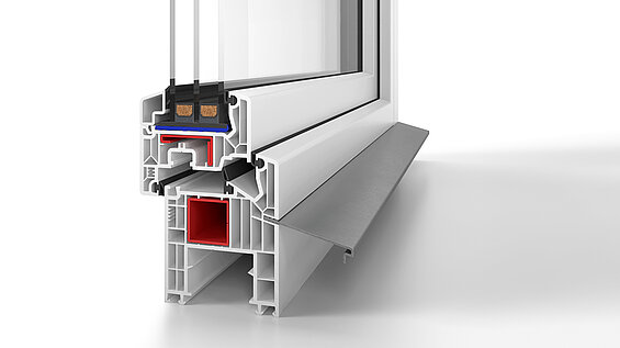 Hochmodernes Kunststofffenster-Profilsystem kaufen