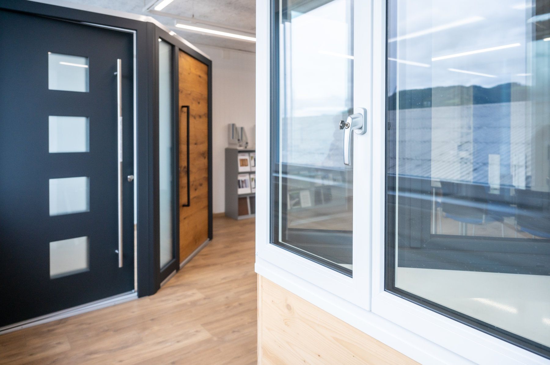 Showroom für Fenster und Balkontüren