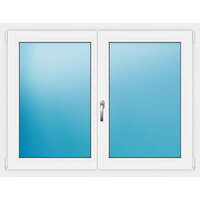 Fenster zweiflügelig 128x92 cm