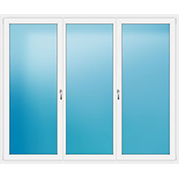 Fenster dreiflügelig 240x200 cm
